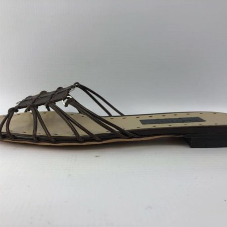 ALBERTA FERRETI Brown Sandals US 7.5 Eur 37.5 7018 c