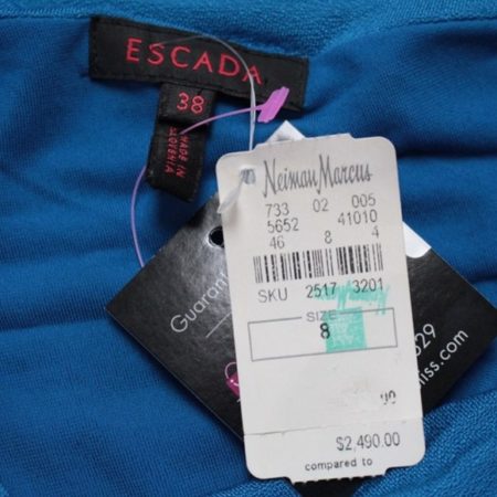 ESCADA NWT One Shoulder Dress size 8 7297 g