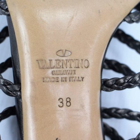 VALENTINO Bronze Strappy Heels Size 8 Eur 38 10985 g