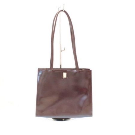 FURLA Maroon Leather Shoulder Bag Item3787 a
