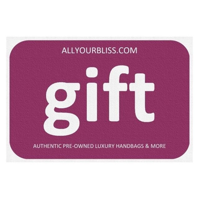 size allYOURbliss gift card 45