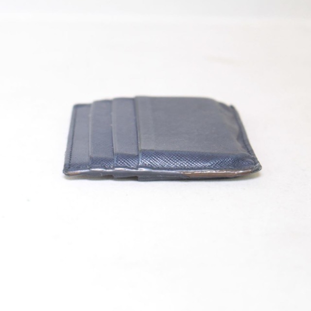 PRADA Navy Blue Leather Card Holder #21994 – ALL YOUR BLISS