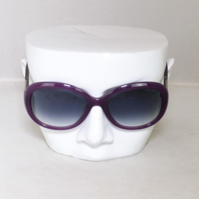 JIMMY CHOO Purple Monique Oval Sunglasses 1371 b