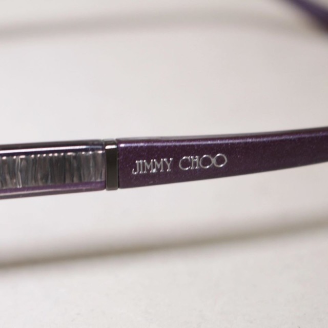 JIMMY CHOO Purple Monique Oval Sunglasses 1371 e