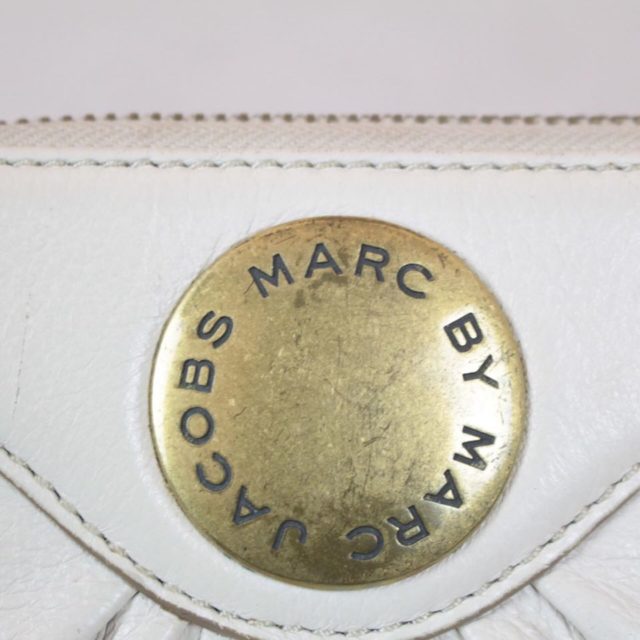 MARC BY MARC JACOBS Beige Leather Wallet 12346 g
