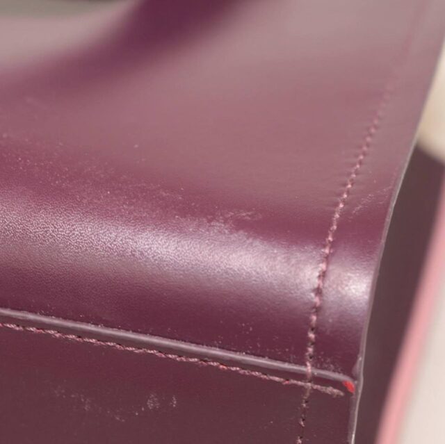 KATE SPADE Purple Leather Mini Tote Crossbody 25302 f
