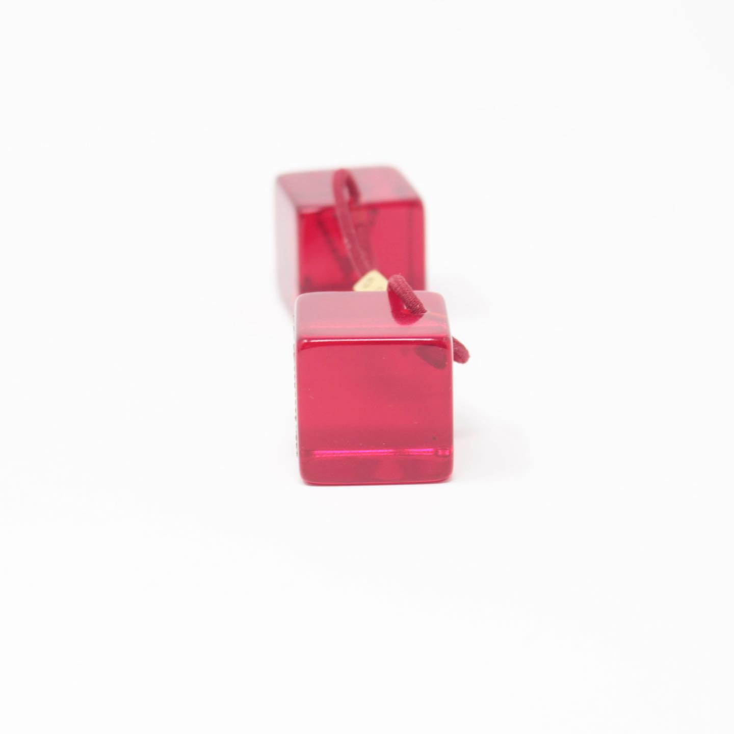 ON SALE* LOUIS VUITTON Red Cube Hair Tie Accessory #25681 – ALL YOUR BLISS