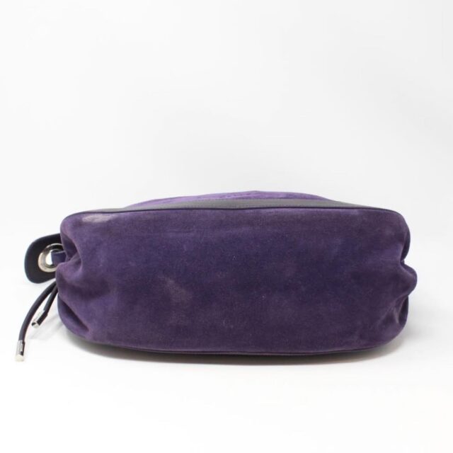 BALLY Purple Suede Handbag 27214 c