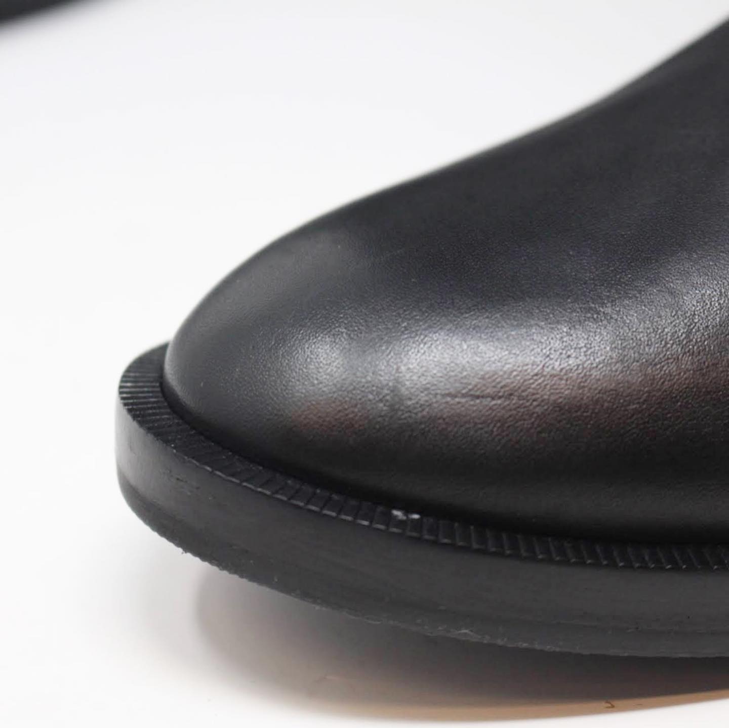 TORY BURCH Black Leather Riding Boots (US 6.5 / EU 36.5) #27287