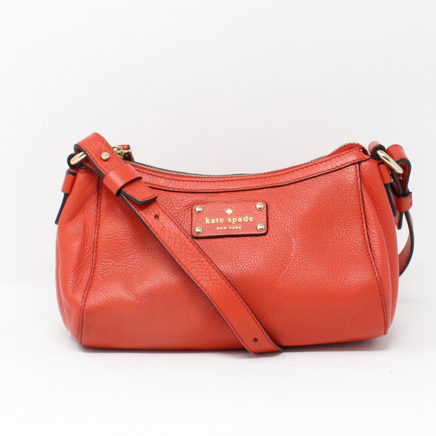 KATE SPADE Red Leather Crossbody #28027 – ALL YOUR BLISS