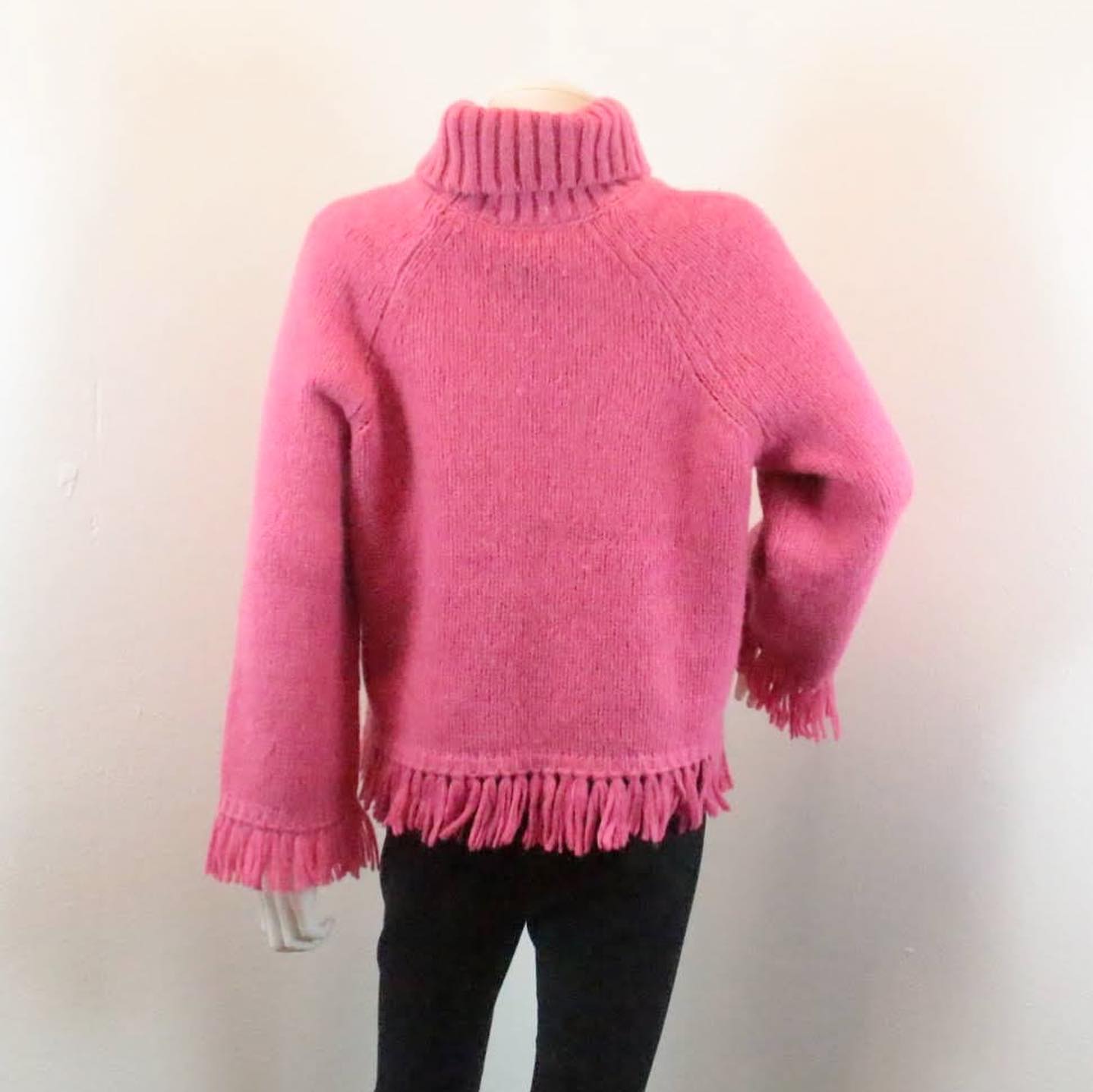 TORY BURCH Pink Long Sleeve Turtle Neck Sweater (Size Large) #27395 – ALL  YOUR BLISS
