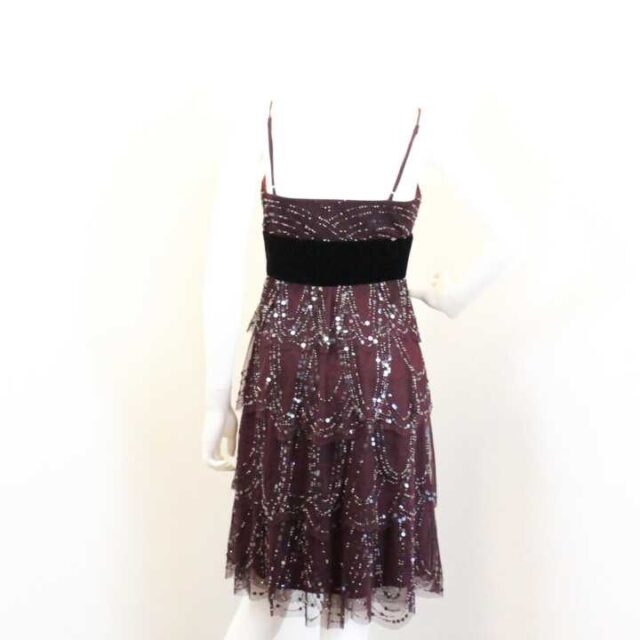 BCBG GENERATION Purple Dress Size 2 XS 25872 3