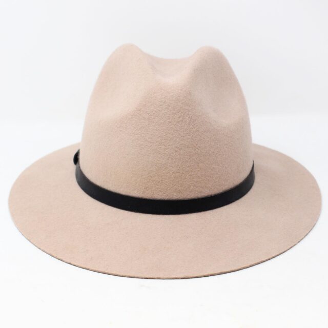 Blush Pink Felt Fashion Hat 26854 1