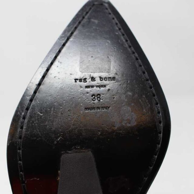 RAG BONE Red Croc Print Leather Boots US 8 EU 38 28349 5