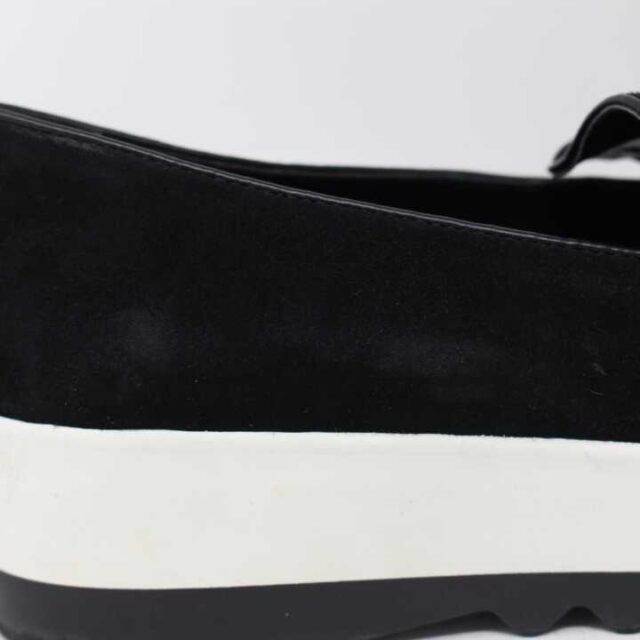 KARL LAGERFELD Black Suede Platform Shoes US 8.5 EU 38.5 29144 6
