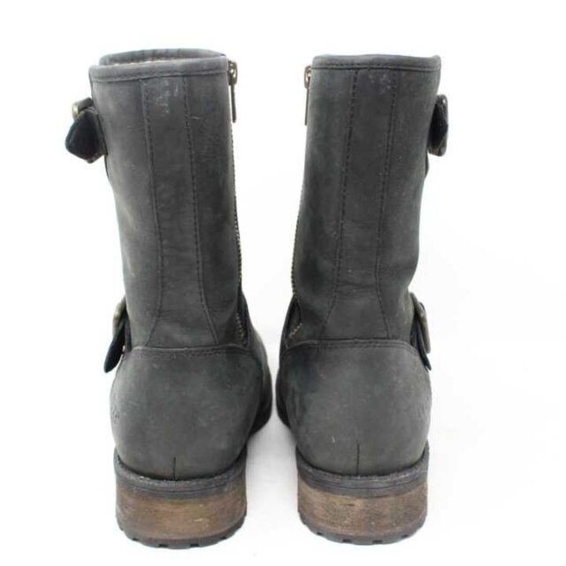 UGG Grey Velvet Boots US 6.5 EU 36.5 29172 5