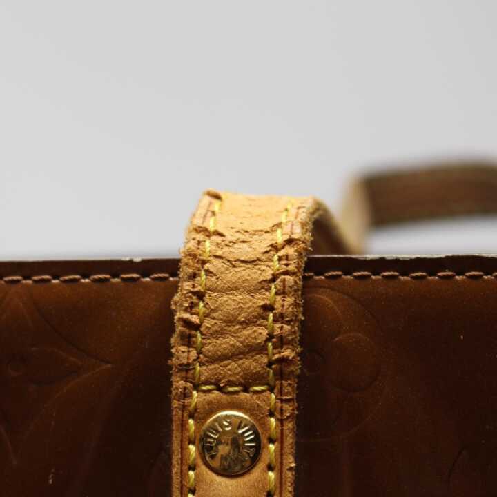 Louis Vuitton Louis Vuitton Reade MM Bronze Vernis Leather Tote Bag