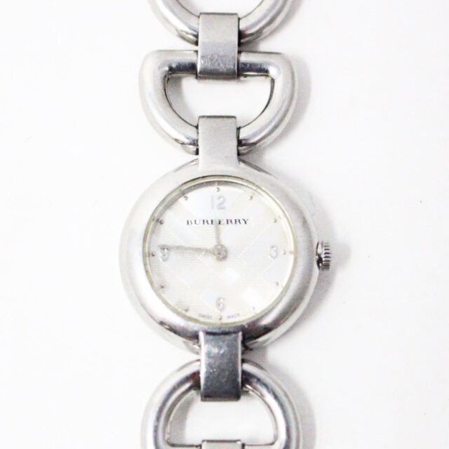 BURBERRY 31179 Thin Stainless Steel Watch Swiss Made 1