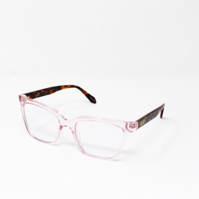 QUAY AUSTRALIA 30885 Pink CEO Blue Light Glasses 1
