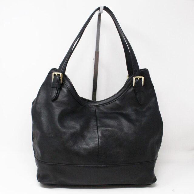 TORY BURCH 31225 Black Leather Shoulder Bag 2