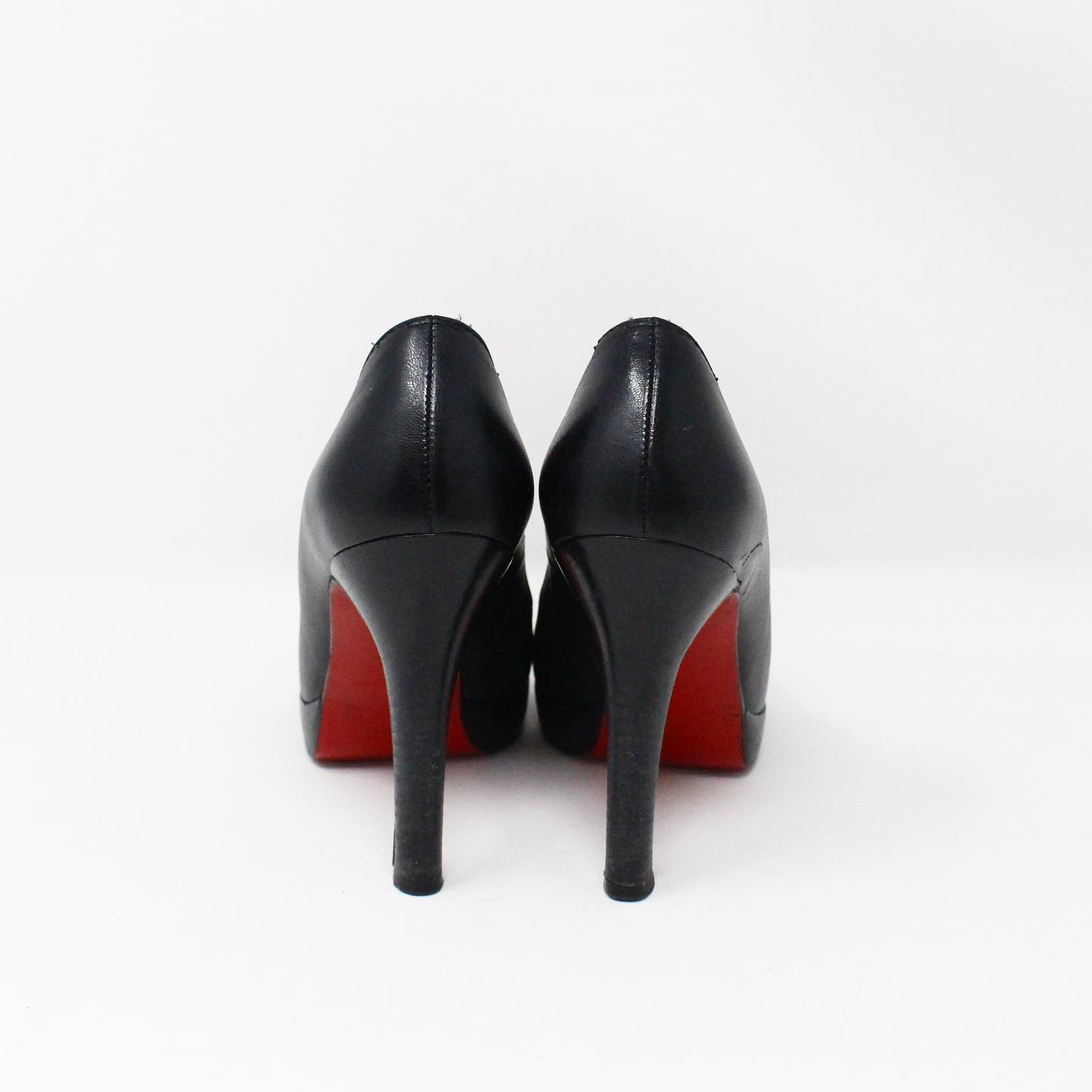 Heels Christian Louboutin Black size 8 US in Not specified - 24968733