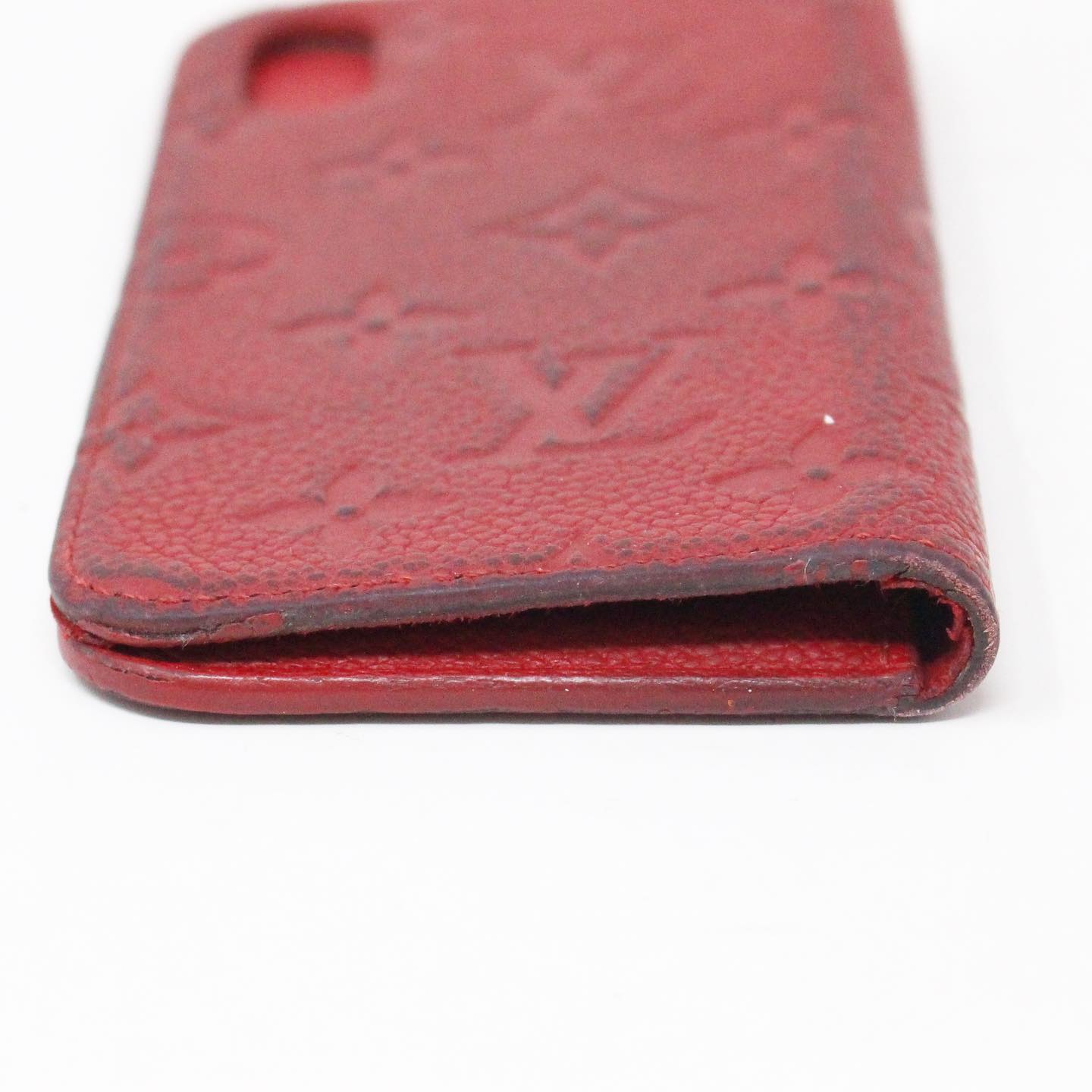 LOUIS VUITTON #31445 Red Empreinte Leather Phone Case (iPhone 11 – X, XS) –  ALL YOUR BLISS