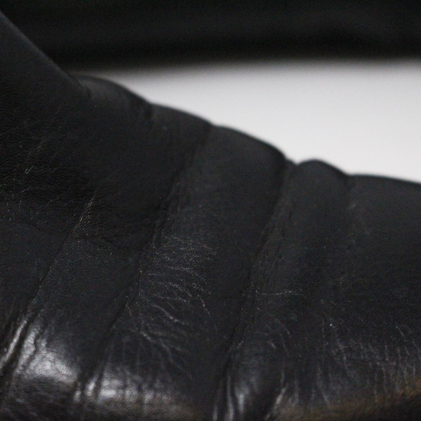 CHRISTIAN LOUBOUTIN #31438 Black Leather Burges Platform Heels (US 6 EU 36)