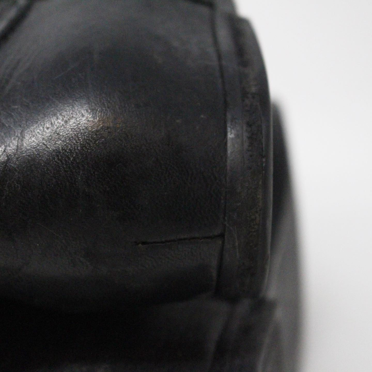 CHRISTIAN LOUBOUTIN #31438 Black Leather Burges Platform Heels (US 6 EU 36)  – ALL YOUR BLISS