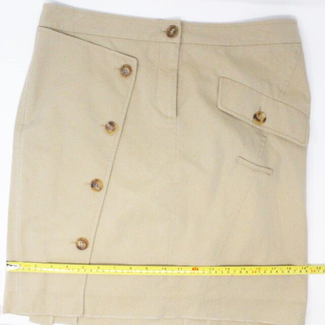 BURBERRY 15069 Khaki Skirt Size 12 Fits a Large 4