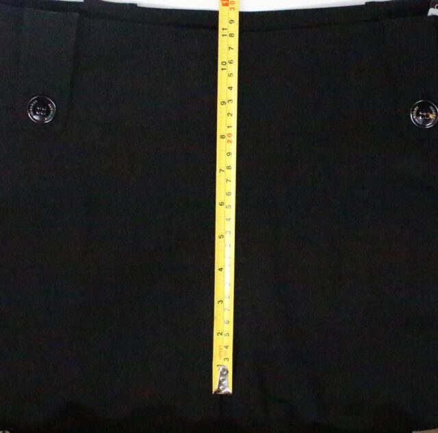 BURBERRY 31942 Black Slacks Pants Size 16 3