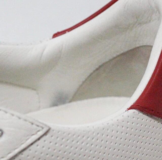 SAINT LAURENT 32278 Men´s White Low Top Sneakers 7