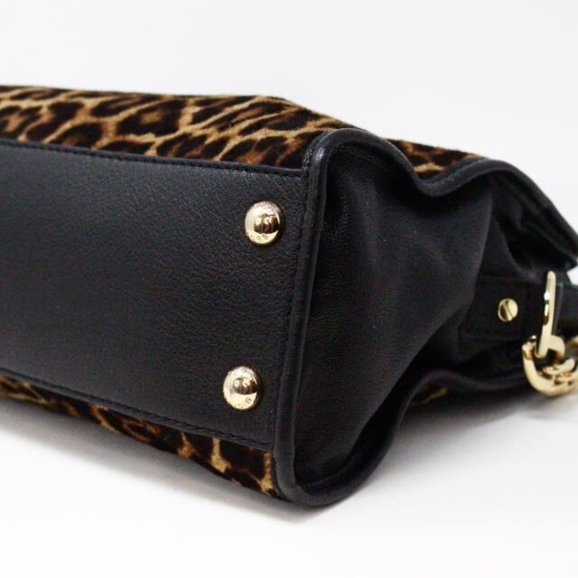 MICHAEL KORS 32860 Cheetah Handbag with Gold Hardware 6