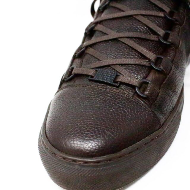 BALENCIAGA 33059 Mens Brown Leather Sneakers US 11 EU 41 6