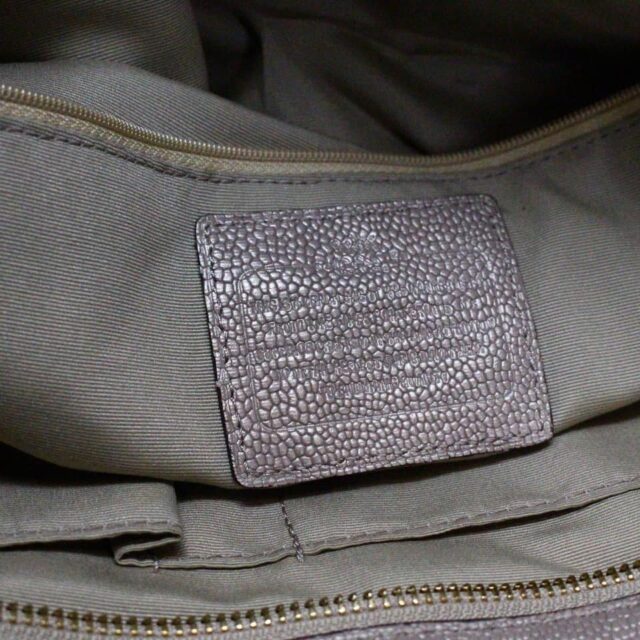 COACH 32912 Metallic Leather Handbag 10