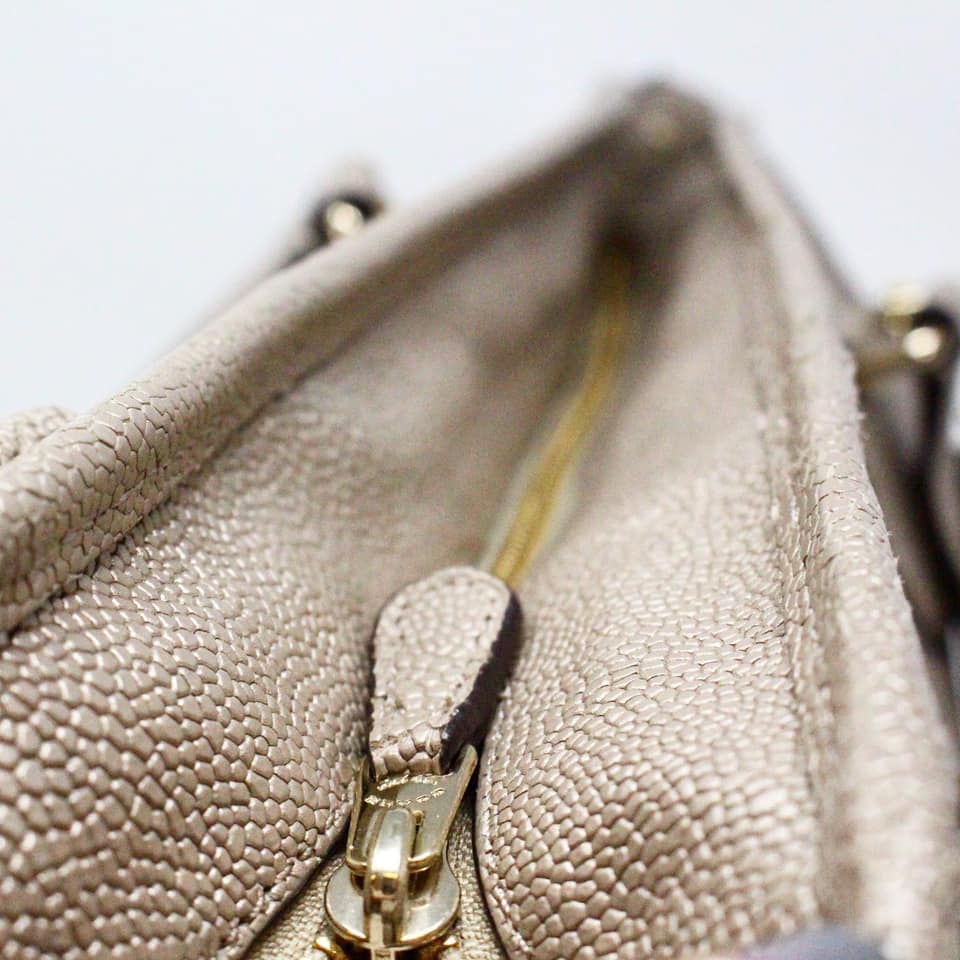 COACH #32912 Metallic Leather Handbag – ALL YOUR BLISS