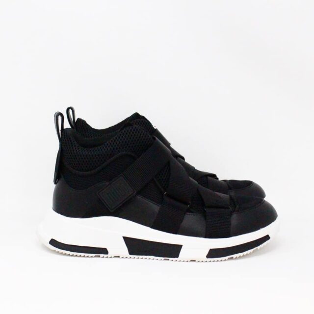 FITFLOP 32921 Black Velcro Strap Sneakers US 7 EU 37 2