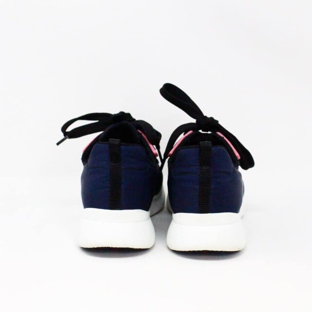 PRADA 32923 Navy and Pink Nylon Sneakers US 7.5 EU 37.5 3