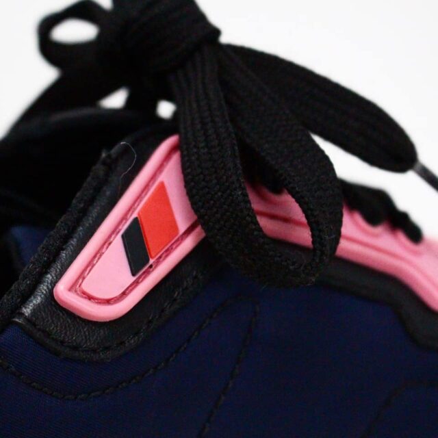 PRADA 32923 Navy and Pink Nylon Sneakers US 7.5 EU 37.5 9