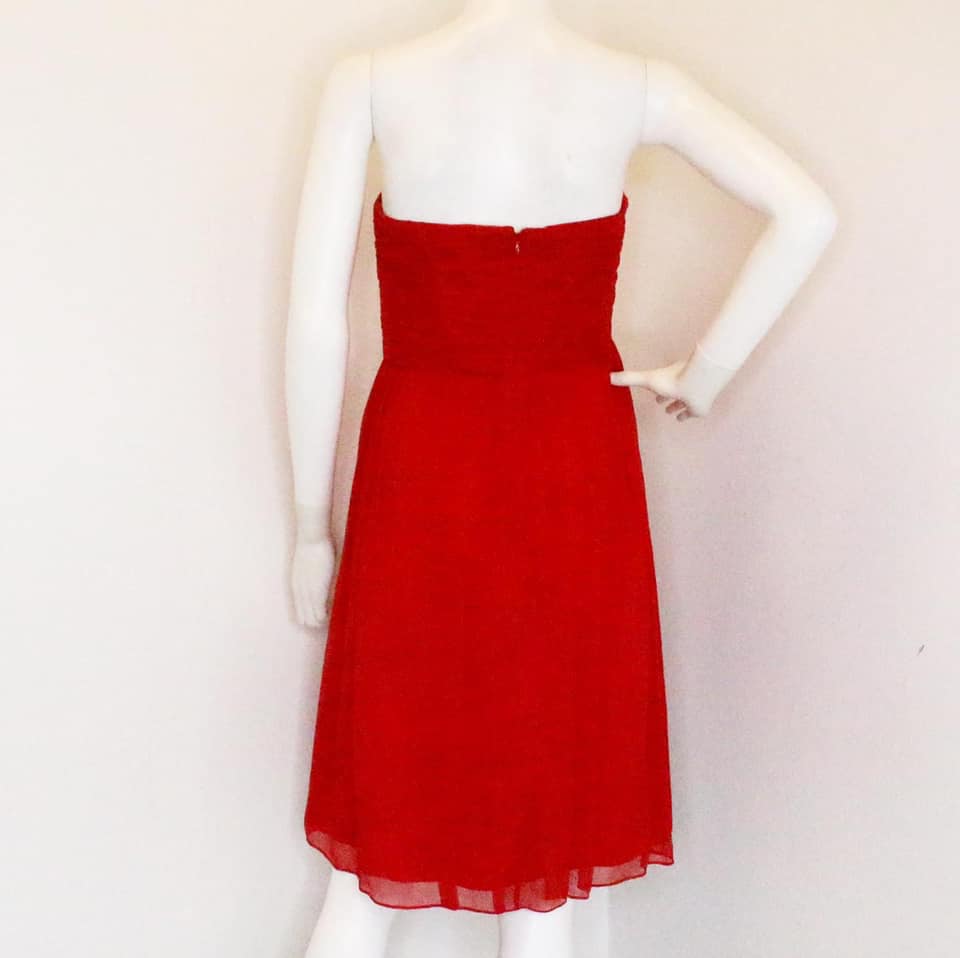 CONTOUR #33562 Red Strapless Party Dress (Size 10) – ALL YOUR BLISS