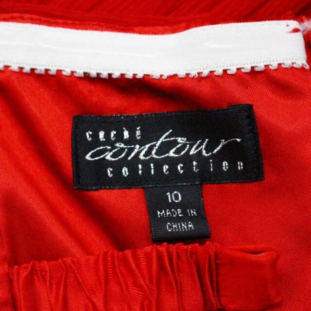 CONTOUR 33562 Red Strapless Party Dress Size 10 5