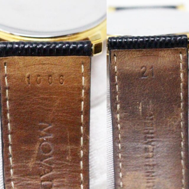 MOVADO MCA018 Black Leather Watch 10