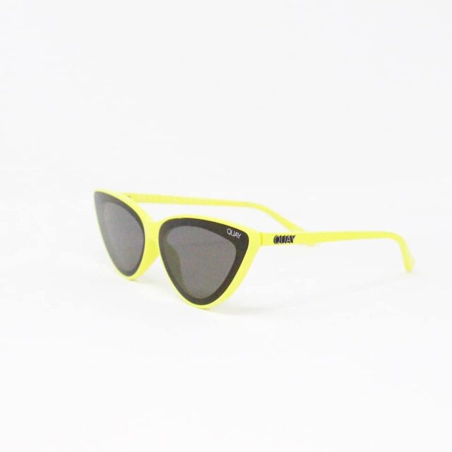 QUAY AUSTRALIA 27750 Flex 111 Yellow Cat Eye Sunglasses 1