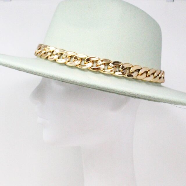 MCA122 Mint Chain Link Suede Hat 5