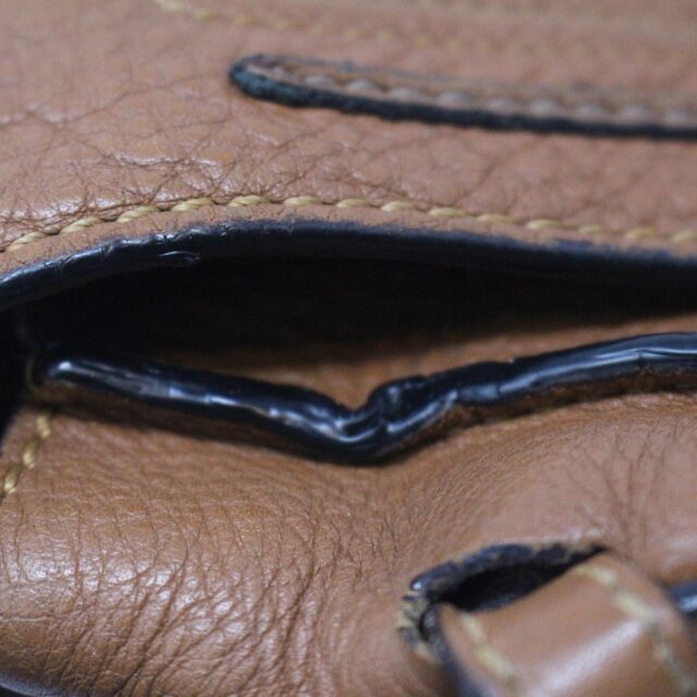 CHLOE 31633 Brown Leather Medium Marcie Flap Shoulder Bag 4