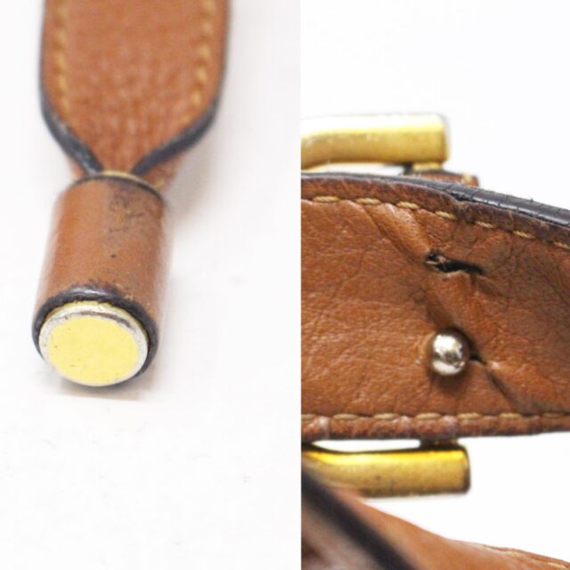 CHLOE 31633 Brown Leather Medium Marcie Flap Shoulder Bag 7