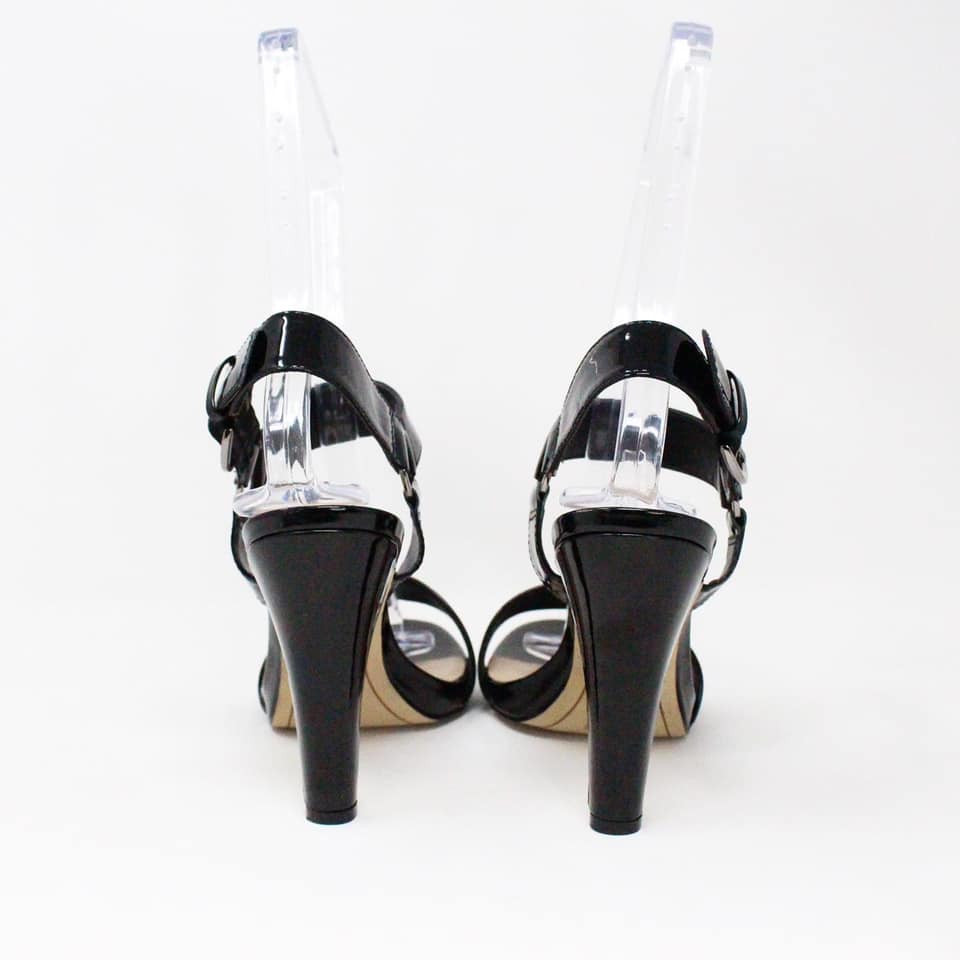aantrekkelijk extreem deken KARL LAGERFELD #MCA156-34879 Paris Cieone Patent Leather Dress Sandals (US  9 EU 39) – ALL YOUR BLISS