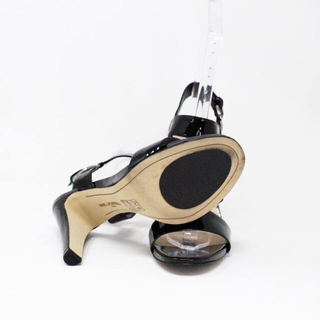 KARL LAGERFELD MCA156 Paris Cieone Patent Leather Dress Sandals US 9 EU 39 4