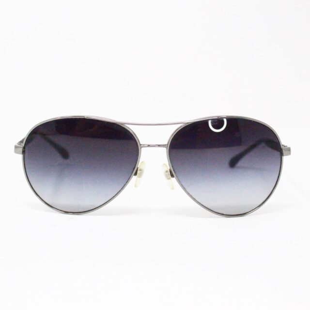CHANEL 35401 Black Aviator Sunglasses 7
