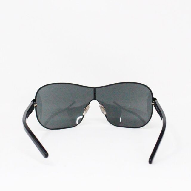 DOLCE GABBANA MCA215 Black Shield Sunglasses 3