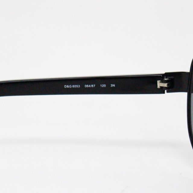 DOLCE GABBANA MCA215 Black Shield Sunglasses 5